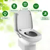 Bidet Toiletteneinsatz,WC Aufsatz in Weiß mit Produktbild-Vorschau 4