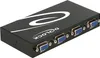 Delock Switch VGA 4 port manual bidirectional Náhled obrázku produktu 1