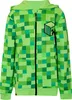 Chlapčenská bunda s kapucňou Minecraft Creeper Character Náhľad obrázku produktu 1