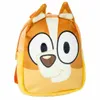 A plush Bluey backpack is shown against a white background. Produktbild-Vorschau
