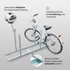 Fahrradanlehnbügel 90x84 cm Stahl feuerverzinkt Ø 49 mm Produktbild-Vorschau 4