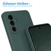 A close-up view of a smartphone case, showing the camera cutout and a portion of the phone screen. Produktbild-Vorschau