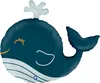 26" Folienballon Shape Wal | 66 cm - Blau Produktbild-Vorschau 1