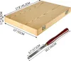 SucceBuy Set di scalpelli per legno 8pcs 7INCH/17CM Anteprima dell’immagine prodotto 8
