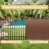 Clanmacy PVC Sichtschutzmatte Sichtschutzzaun Balkon Produktbild-Vorschau 6