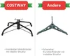 Comparison of two different types of Christmas tree stands. Voir les images du produit