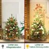 UISEBRT 60cm mini sztuczna choinka z LED, choinka wykonana Podgląd zdjęcia produktu 5