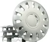 4x 14" Zoll Radkappen Silber Radzierblenden Radblenden Produktbild-Vorschau 1