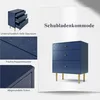 okwish Kommode mit 3 Schubladen, Schubladenkommode Produktbild-Vorschau 3