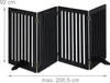 Relaxdays Absperrgitter, HxB: 92 x 206,5 cm, 4 Panel, Produktbild-Vorschau 4