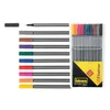 Idena 516113 - Fineliner, 10 Stück, 0.4 mm Stärke, im Etui Produktbild-Vorschau 3