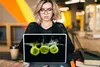 MuchoWow® Laptop Aufkleber Sticker Cover Äpfel - Obst - Produktbild-Vorschau 5