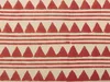 BELIANI Dekokissen 2er Set Rot und Beige Baumwolle 45 x 45 Produktbild-Vorschau 6