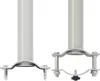 vidaXL Tenda laterale estensibile 100x300 cm Grigio Anteprima dell’immagine prodotto 11
