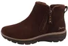 Auf dem Bild ist ein brauner Stiefel aus Leder zu sehen. Der Stiefel wird von der rechten Seite gezeigt. Produktbild-Vorschau