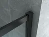 Aloni Duschwand Glas mit schwarz‑matt Profil – ESG Produktbild-Vorschau 3