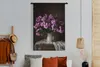 MuchoWow® Wandteppich Wandbehang Krug - Blumen - Rosa Produktbild-Vorschau 5