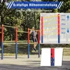 COSTWAY Turnreck Outdoor, gymnastická sestava s třemi Náhled obrázku produktu 4