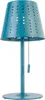 Outdoor Tischleuchte Blau inkl  LED 3 Stufig dimmbar Produktbild-Vorschau 7