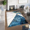 Tapiso Teppich TOSCANA Modern Blau Grau Golden Wohnzimmer  Produktbild-Vorschau 1