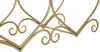 Banc Panca 105 x 51.5 x 37.5 cm Métal MDF Polyester Or Voir les images du produit 7