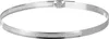 A metal hose clamp on a white background. Voir les images du produit