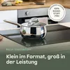BergHOFF Home Stieltopf 16 cm Edelstahl mit Deckel, 1,9 l, Produktbild-Vorschau 2