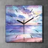 Coloray Uhr auf Leinwand 30x30 cm Wand Uhr Dekoration Produktbild-Vorschau 2