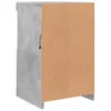 vidaXL Armoire d'appoint avec lampes LED gris béton Voir les images du produit 10