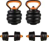 CCLIFE Kugelhantel Kettlebell Kurzhantel Langhantel 2er Produktbild-Vorschau 1