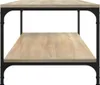 vidaXL Konferenčný stolík Sonoma Oak 80x50x40 cm Materiál Náhľad obrázku produktu 5