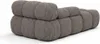 Kaiser Möbel Chaiselongue modular, Bouclé-Stoff Abriamo, Produktbild-Vorschau 3