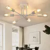 ZMH Deckenleuchte Weiß  6 Flammig Deckenlampe Vintage Produktbild-Vorschau 1