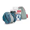 A product shot of Alpine Muffy children's ear defenders, their packaging, and a storage bag, all arranged on a white background. Náhled obrázku produktu