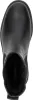 A top-down view of a black Chelsea boot. Voir les images du produit