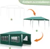 Faziango 3 x 6m Pavillon Wasserdicht Gartenzelt, Pavillons Produktbild-Vorschau 3