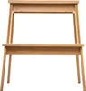 Taboret, stołek 2-stopniowy, bambusowy, pomocnik, drabinka Podgląd zdjęcia produktu 4