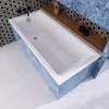 ECOLAM Badewanne Rechteckbadewanne 170x75 cm Savia Styropor Produktbild-Vorschau 1