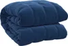 vidaXL Gewichtsdecke Blau 155x220 cm 7 kg Stoff Produktbild-Vorschau 1
