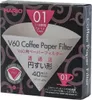 Kávový filtr Hario velikost 01 White 40 papírový filtr Náhled obrázku produktu 3