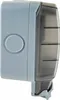 Side view of a gray outdoor electrical outlet with a transparent cover. Anteprima dell’immagine prodotto
