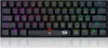 A top-down view of a compact mechanical keyboard with RGB backlighting. Produktbild-Vorschau
