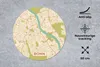 MuchoWow® Mauspad Mousepad Jahrgang - Bonn - Stadtplan - Produktbild-Vorschau 2