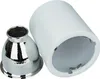 Aufbaustrahler Modern Weiß Metall E27 elegante Produktbild-Vorschau 5