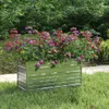 vidaXL Vyvýšený zahradní záhon 100x40x45 cm Pozinkovaná Náhled obrázku produktu 2
