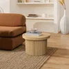 Couchtisch Rund Holzoptik, MDF, Ø 60 x 40 cm Produktbild-Vorschau 5