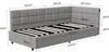 INONEFT Polsterbett Schlafsofa 90×200 cm mit LED und USB, Produktbild-Vorschau 7