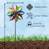 Großes Windrad 186 cm, wetterfeste Frühlings Gartendeko in Produktbild-Vorschau 4
