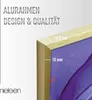 nielsen Aluminium Bilderrahmen C2, 40x40 cm, Struktur Gold Produktbild-Vorschau 3