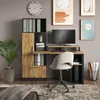 support de moniteur Vicco Tomy Anthracite/chêne doré Voir les images du produit 7